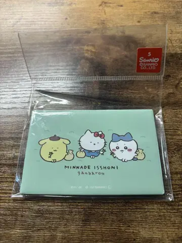 치이카와 x 산리오 캐릭터즈 스퀘어 마그넷 (풀뽑기)