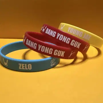 B.A.P 러버 밴드 4개 세트