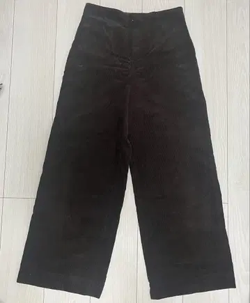 코듀로이 와이드 팬츠