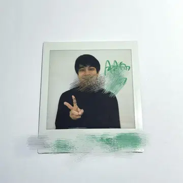 이노와키 카이 친필 사인 폴라로이드