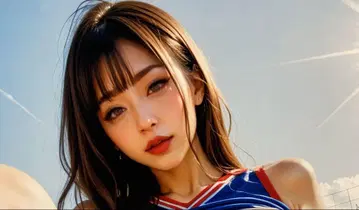 A4 사이즈 포스터 치어리더