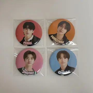 [미사용] NCT 팝업 캔뱃지 마크 해찬 제민 런쥔