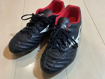 Mizuno 축구 스파이크 슈즈 26.5cm 블랙/레드