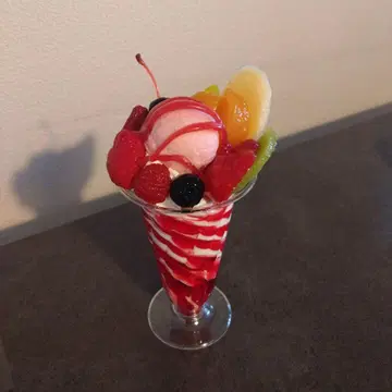 식품 샘플 파르페