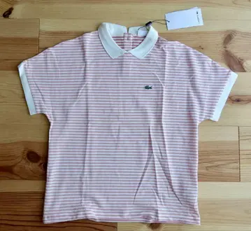 [새상품 미사용] LACOSTE 반팔 피케 셔츠 스트라이프
