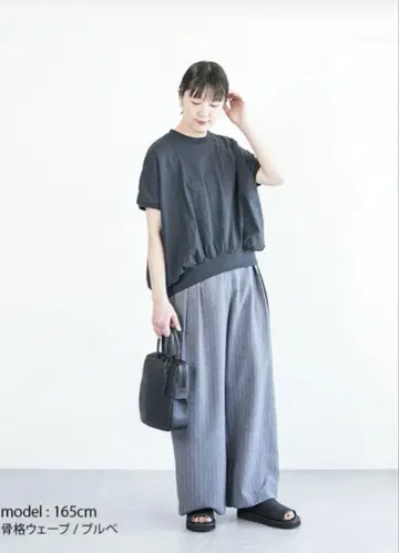 소라모네 다크 네이비 반팔 티셔츠 F 사이즈