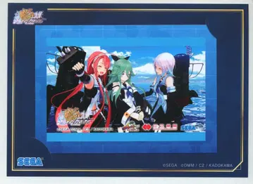 SEGA 칸코레 아케이드 칸무스 디자인 스티커 B () 한정