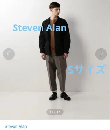 Steven AlanC/L CHECK SUPER BAGGY TAPERED