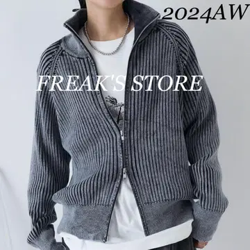 [ 2024AW ] FREAK'S STORE 지퍼 가디건 895