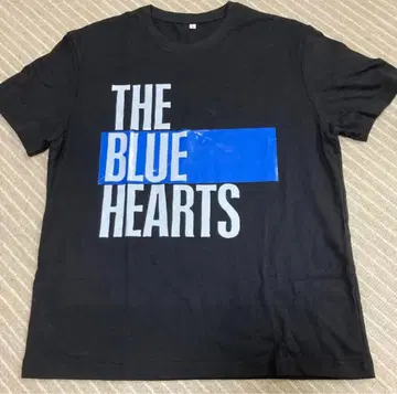 블루하츠 BLUE HEARTS 티셔츠 코모토 히로토 밴드 L 사이즈
