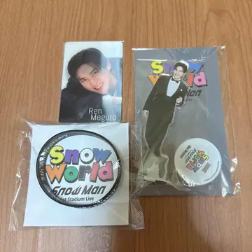 Snow World 스노우 월드 메구로 렌 3세트