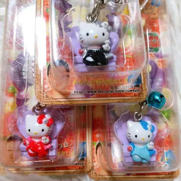 [미개봉품] 헬로키티 호소키 카즈코 즈바리 말해요 지퍼 마스코트 넷츠케