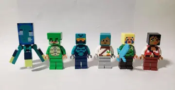 레고 마인크래프트 오징어 거북이 테이머 해적 네더의 모험가