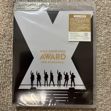 WEST. DOME TOUR AWARD Blu-ray 일반ver