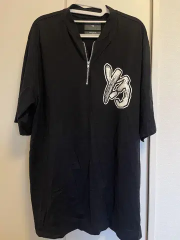 Y-3 셔츠 하프 지퍼