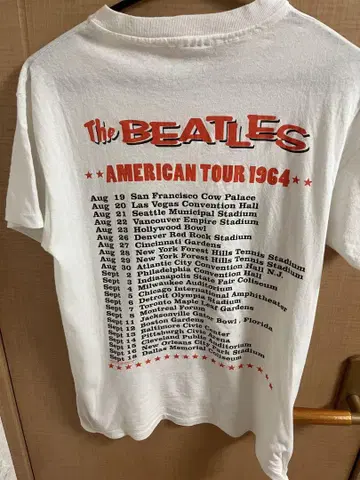 90s USA 제작 비틀즈 티셔츠