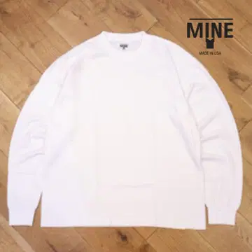[미사용 새상품] MINE/마인 롱 슬리브 티 사이즈 1 WHITE