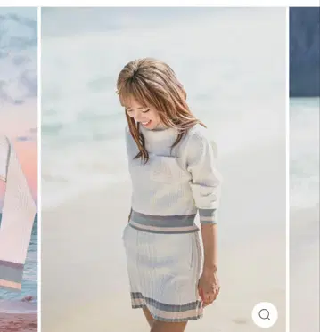 골프웨어 에이스앤드리아 니트 업 SEA GREEN 168 S