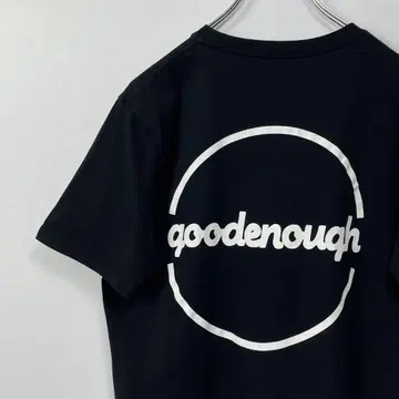 good enough 굿이너프 로고 T셔츠 블랙 M