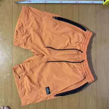오렌지 숏팬츠 S 사이즈