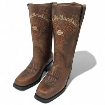 Harley Davidson [23cm] 웨스턴 부츠 브라운