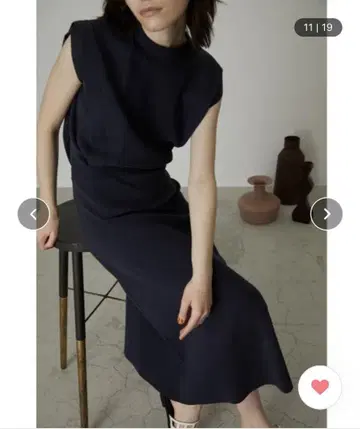 RIM.ARK 림아크 Stylish knit set up 네이비