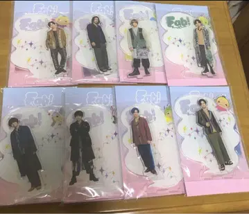 새상품 Hey! Say! JUMP 아크릴 스탠드 Fab! 8개 세트