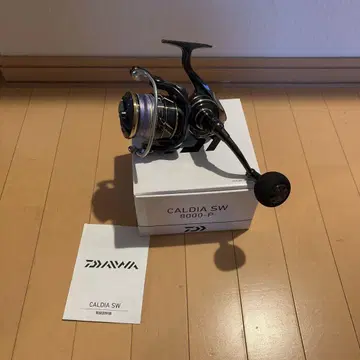 다이와 칼디아 SW 8000-P 1회 사용