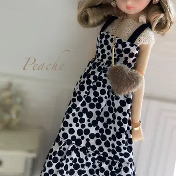 [재판매] 하트 미니백 미니어처 가방 22cm 인형 22cm 인형