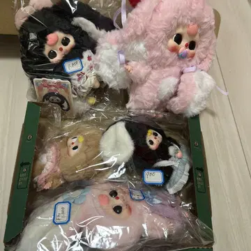 인형 세트 봉제인형풍 4개 세트