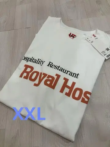 타마타카 UNIQLO 한정 로얄 호스트 T셔츠 XXL 사이즈
