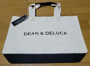 [새상품] DEAN & DELUCA 토트백 아이보리/블랙
