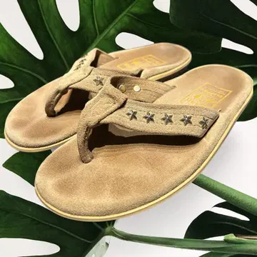ISLAND SLIPPER TAUPE SUEDE 플립플랍 사이즈 6