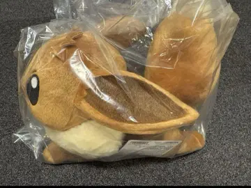 이브이 등신대 봉제인형 엎드린 모습