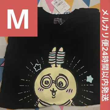 치이카와 파크 축광 T셔츠 빛나는 토끼 M 사이즈