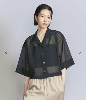 BEAUTY&YOUTH UNITED ARROWS 오간자 셔츠