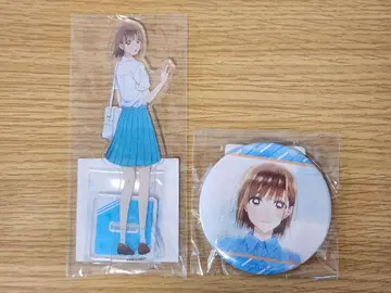 온라인 쿠지 푸른 상자 카노 치나츠 아크릴 스탠드 캔뱃지