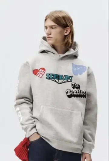 ZARA THE BEATLES 남성용 후디 L 사이즈