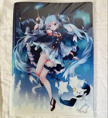 SNOW MIKU 2017 클리어 파일 세트 A 3매 세트 유키 미쿠