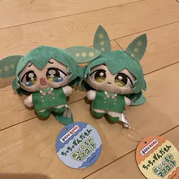 소유 한정 soyu 한정 칫챠 즌다몬 봉제인형 마스코트 2종