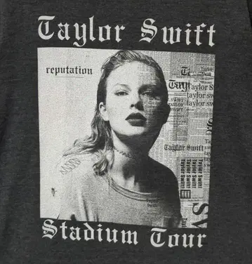 Taylor Swift 티셔츠 사이즈 S 테일러 스위프트