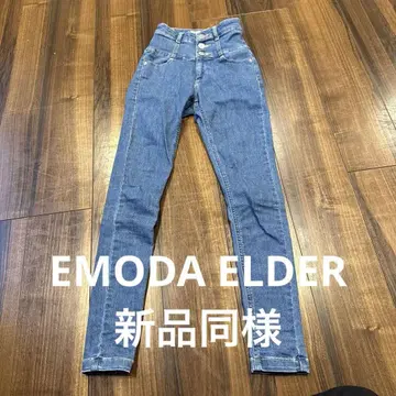 ELDER EMODA 스키니 데님 하이웨스트