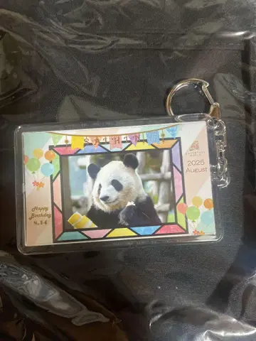 어드벤처 월드 판다 한정 키링 생일 사이하마 패밀리