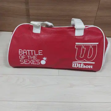 윌슨 보스턴 백 빨간색
