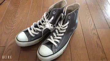 그레이 하이컷 스니커즈