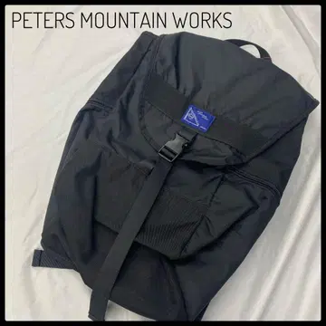 PETERS MOUNTAIN WORKS 블랙 백팩