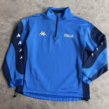 90년대~00년대 Kappa 이탈리아 대표 트랙 재킷 하프 지퍼