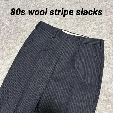 80년대 테일러메이드 스트라이프 울 슬랙스