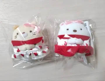 새상품 사쿠마 딸기 손바닥 봉제 인형 스미코구라시 고양이 시로쿠마