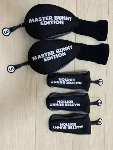 MASTER BUNNY EDITION 골프헤드커버 5세트